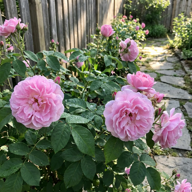 Semillas de rosa de Damasco, rosa aromática
