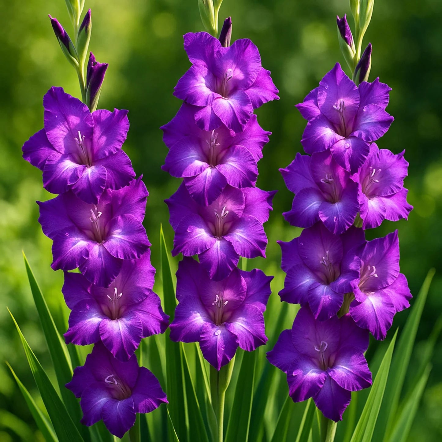 Charming Gladiole Blumensamen: Pflanze Rot & Weiß a Dazzling Schau