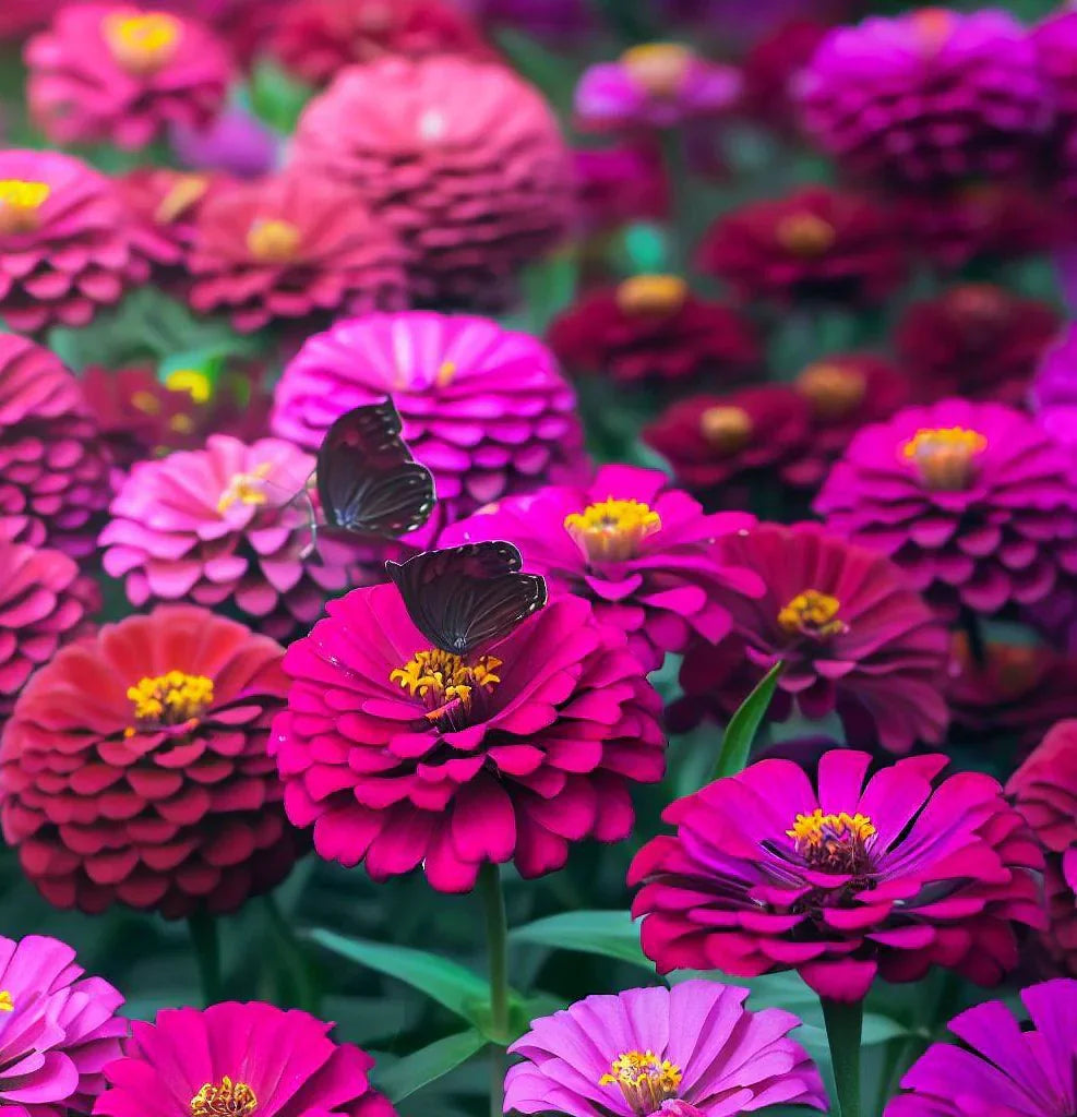 Zinnia blume samen for vibrant violet blooms - samen a stunning addition to your garten