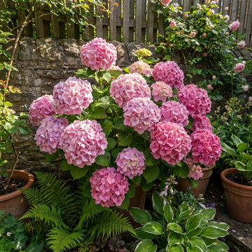 Hortensien Samen Mischung fuer Garten