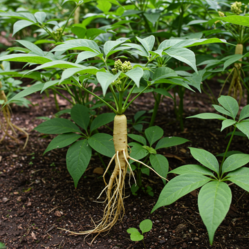 Panax ginseng (Koreanischer Ginseng) Samen – Traditionelle Sorte, Gentechnikfrei, Für den Gartenanbau geeignet