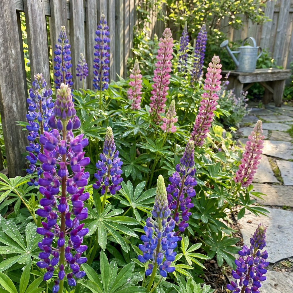 Lupinen Samen Mehrjaehrige Gartenblume