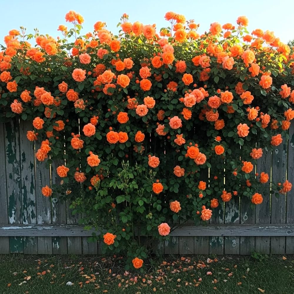 Orange weiß rose used as cut blume
