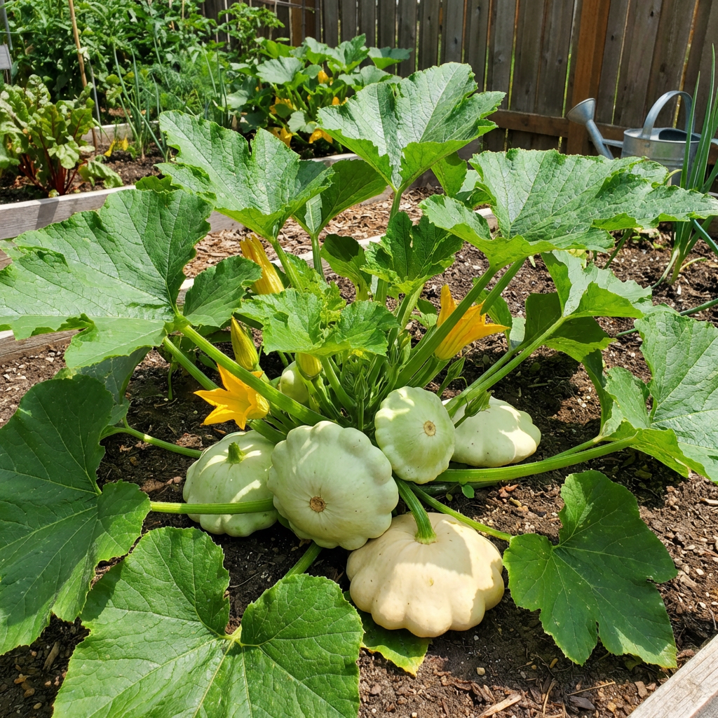 Patisson Kuerbis Samen Patty Pan