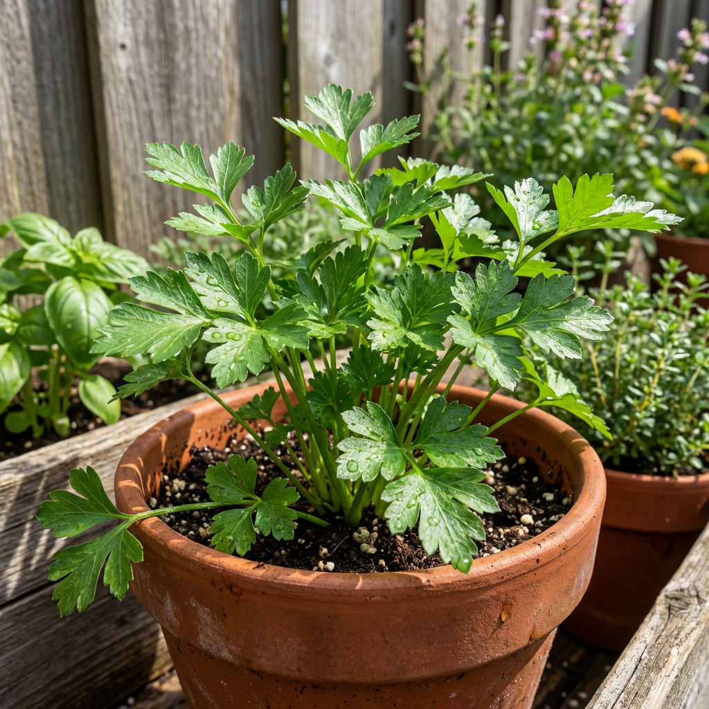 Petersilie Glattblatt Samen Petroselinum crispum