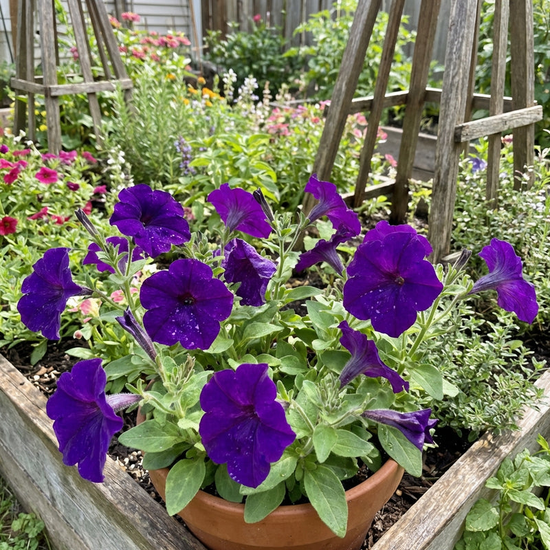 Semillas de petunia Grandiflora violeta