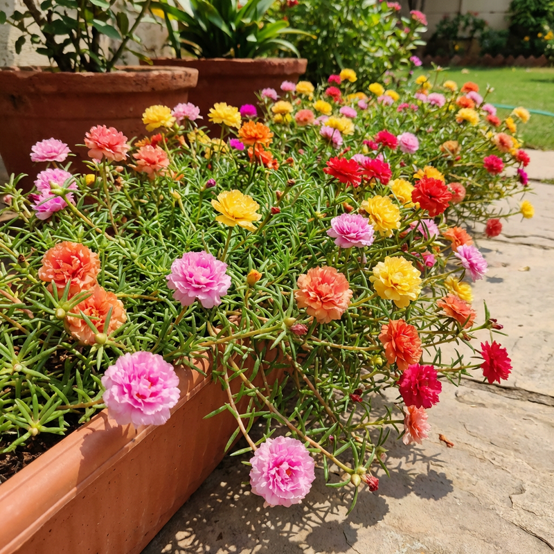 Mezcla doble de semillas de Portulaca