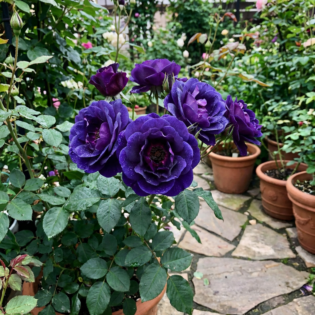 Rosen Samen Blau Blue Midnight