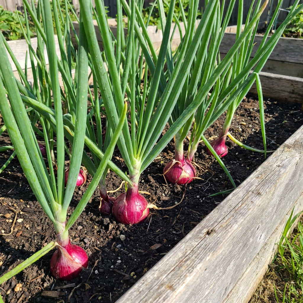 Rote Steckzwiebeln Red Electric