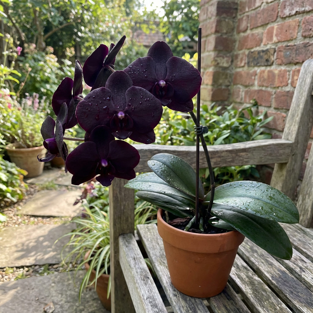 Schwarze Orchideen Samen