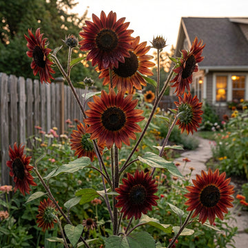 Sonnenblumen Samen Evening Sun Red