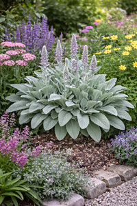 Gray Lambs Ear Blumensamen zur Aussaat – ideal Rabatten – Traditionssorte & ohne Gentechnik Samen Hausgarten