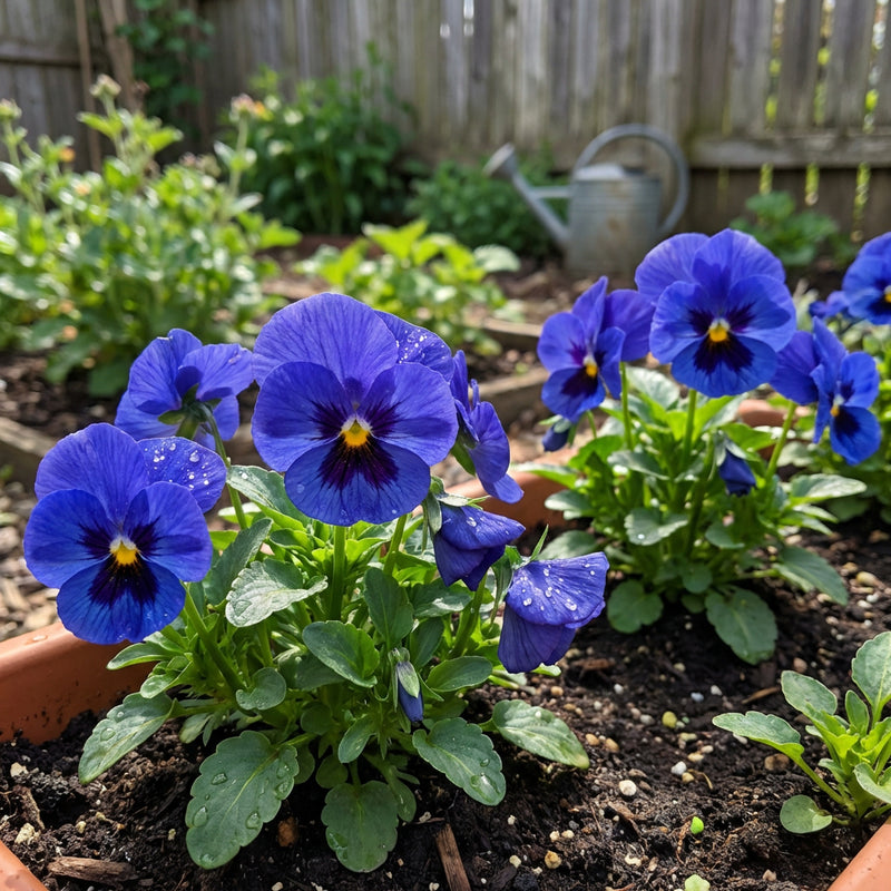 Semillas de pensamiento Blue Blotch