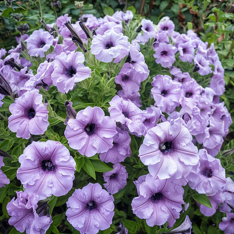 Light violet double petal petunia samen, heirloom non-gmo fragrant blumen for home garten
 
 sale samen for home garten