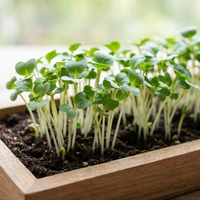 Weisse Ruebe Microgreens Samen