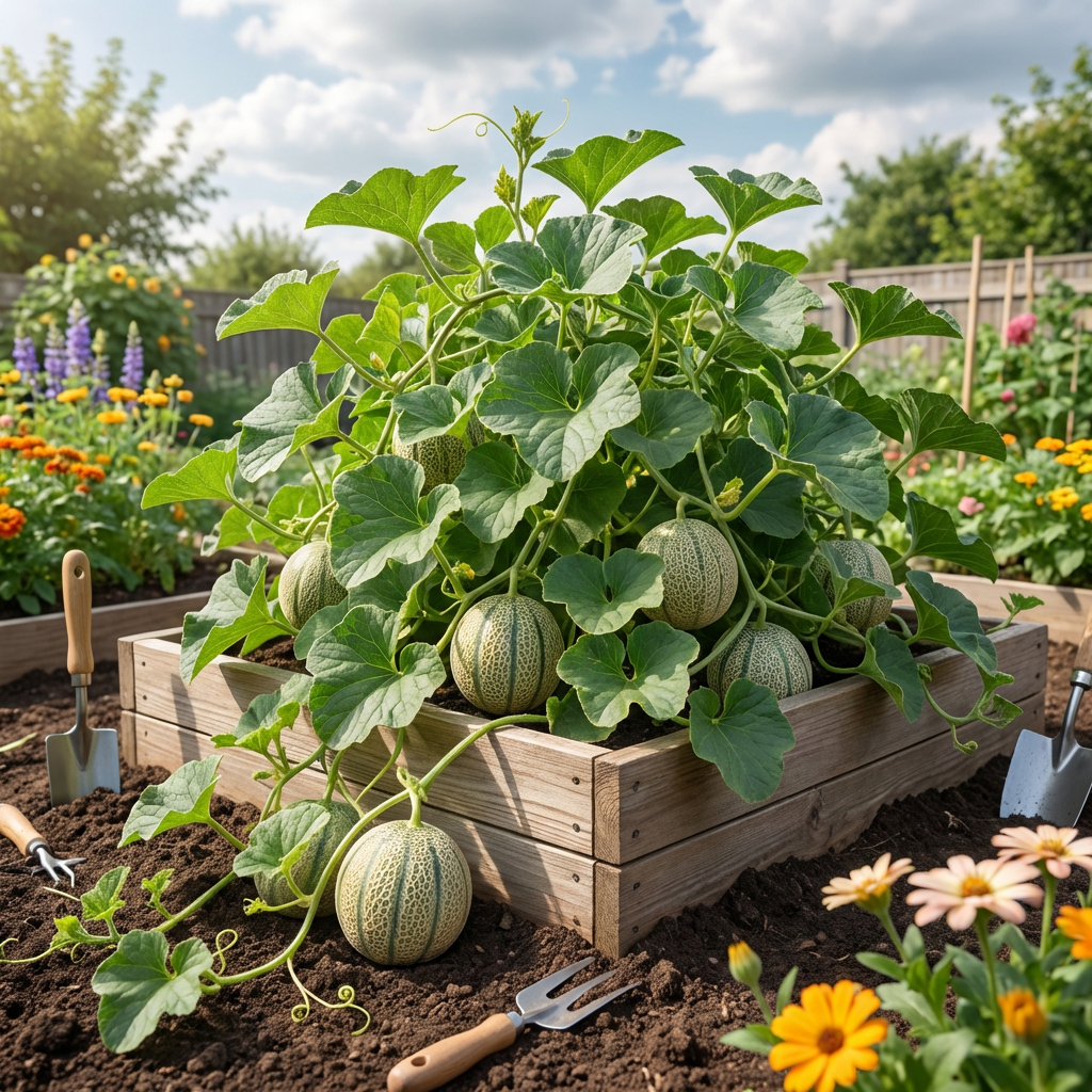 Zuckermelonen Samen Hybrid