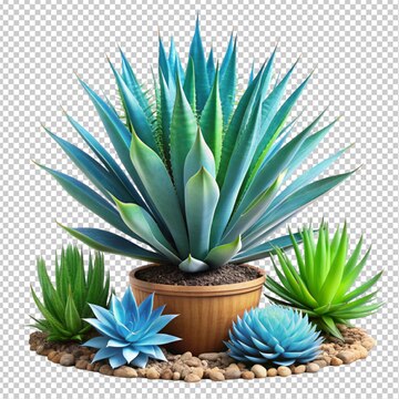 Aloe Vera Samen Germination Process in Potting Soil