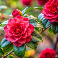 Dark rosa camellia samen for anpflanzung in gardens