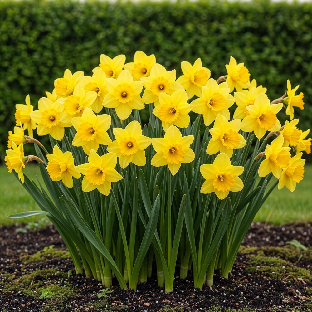 Gelb Rot Narzisse Samen – Traditionssorte ohne Gentechnik Bestäuber-freundlich Blumen Garten Aussaat