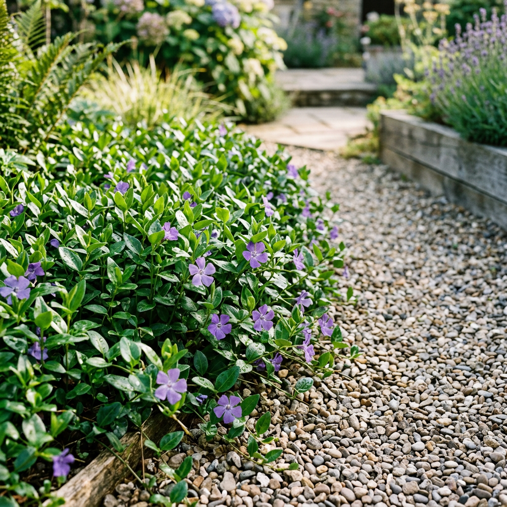 Vinca Minor Blumensamen – Immergrüne Bodendeckerpflanze für den Garten
