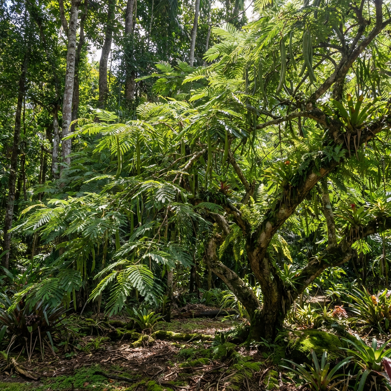 Eisbohnenbaum Samen (Inga edulis) – Tropische Pflanze für den Garten