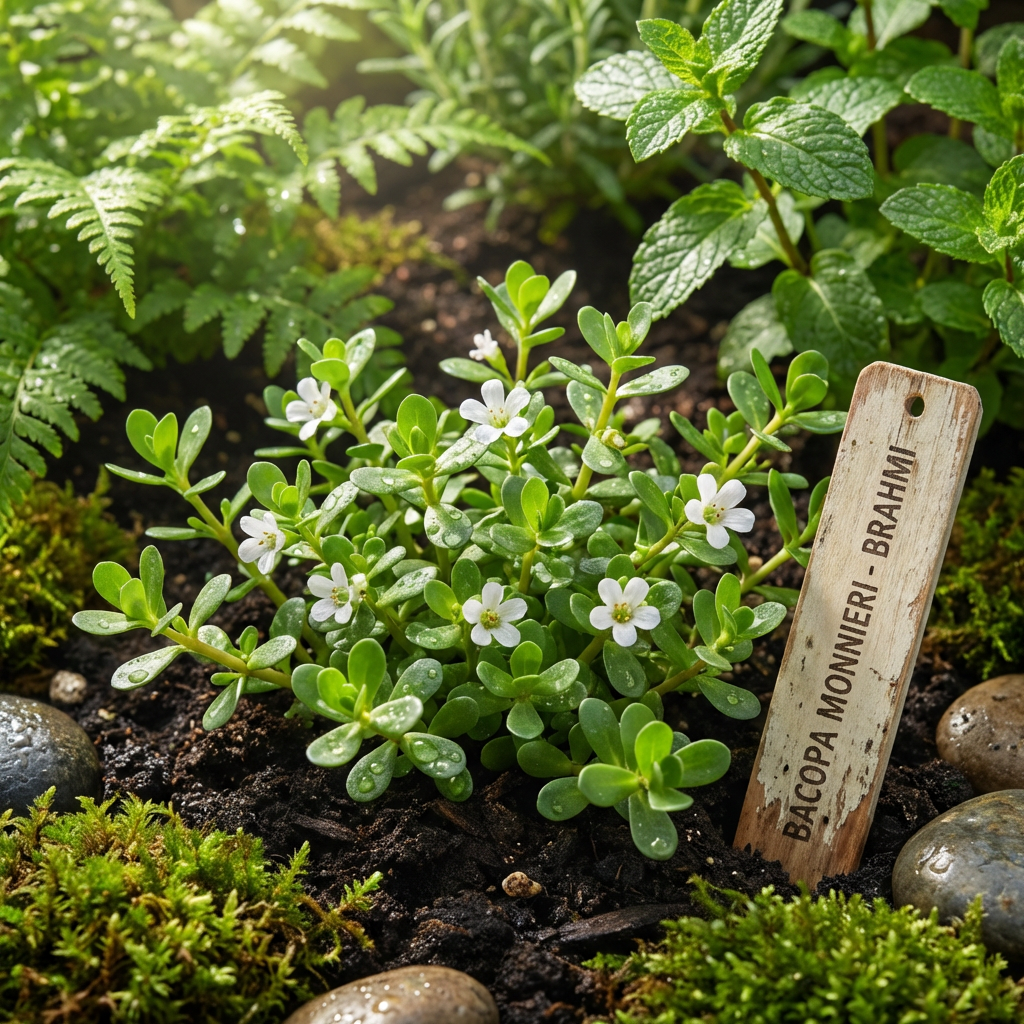 Brahmi (Bacopa monnieri) Samen – Kräutersamen für den Anbau im Garten