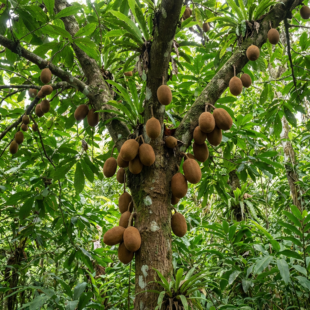 Cupuacu (Theobroma) Samen – Tropische Fruchtpflanze für den Anbau im Garten
