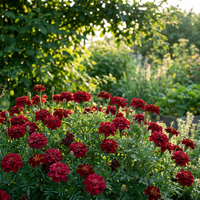 Dunkelrote Studentenblumen Samen – Zierpflanze für den Garten