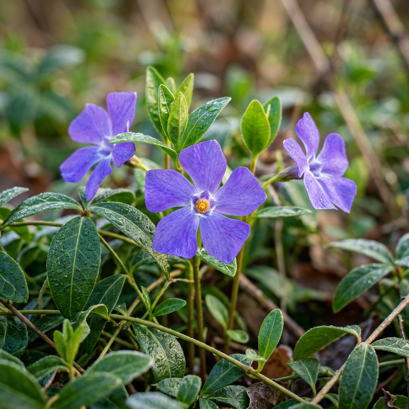 Semi di Vinca minor (pervinca minore) – Pianta tappezzante perenne per il giardino