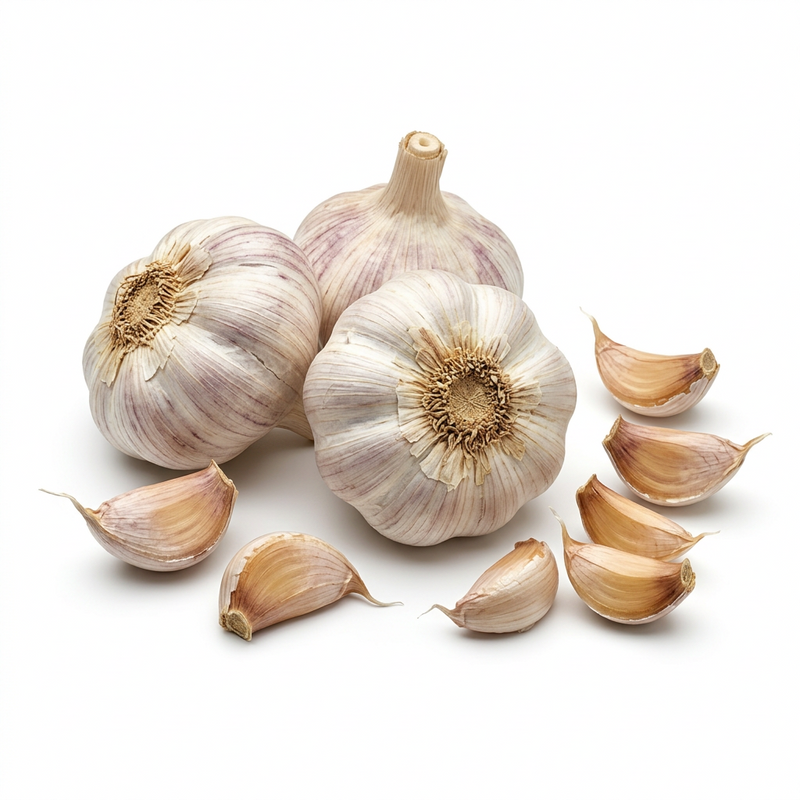 Semillas de ajo elefante blanco – Bulbos grandes para cultivar en el jardín