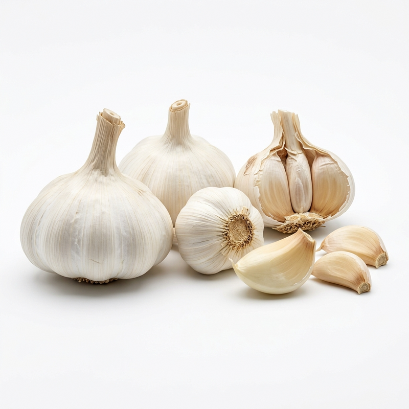 Semillas de ajo elefante blanco – Bulbos grandes para cultivar en el jardín