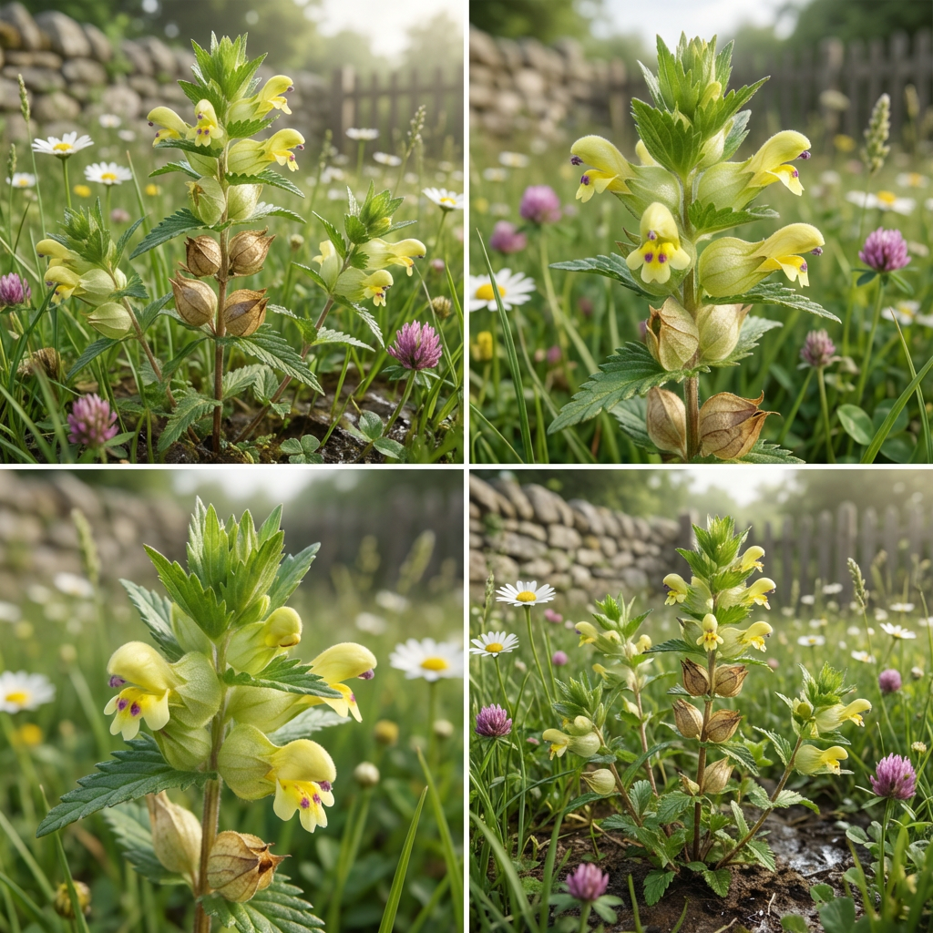 Rhinanthus minor Gelb Rattle Blumensamen Meadows – Wildblume Lawns – und Bestäuber-freundlich Landscapes