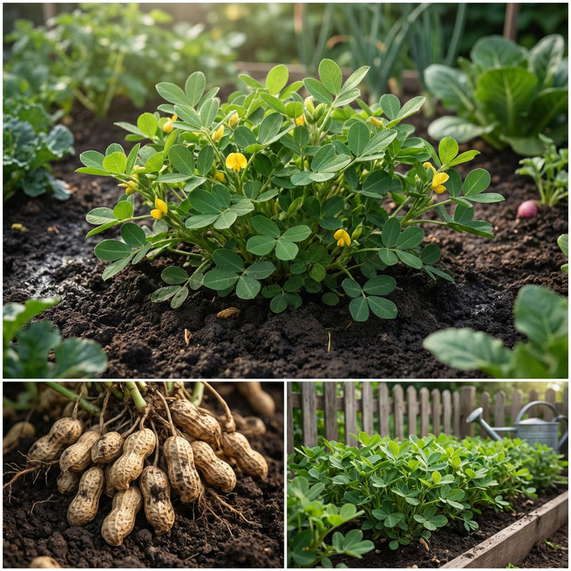 Groundnut Plant Samen for Home Garden Cultivation and Traditional Growing