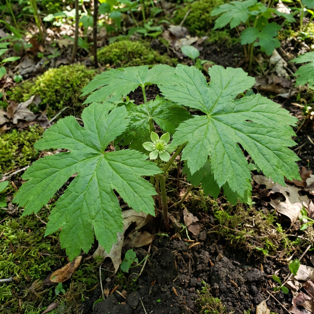 goldenseal root samen hydrastis canadensis für pflanzung heirloom non gmo medicinal Kräuterpflanze für shaded gardens
