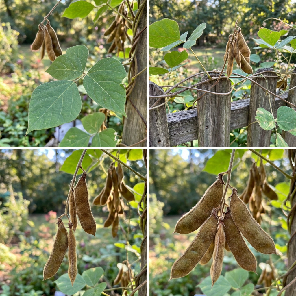 Kudzu Vine Samen for Traditional Garden Growing and Natural Ground Cover Use
