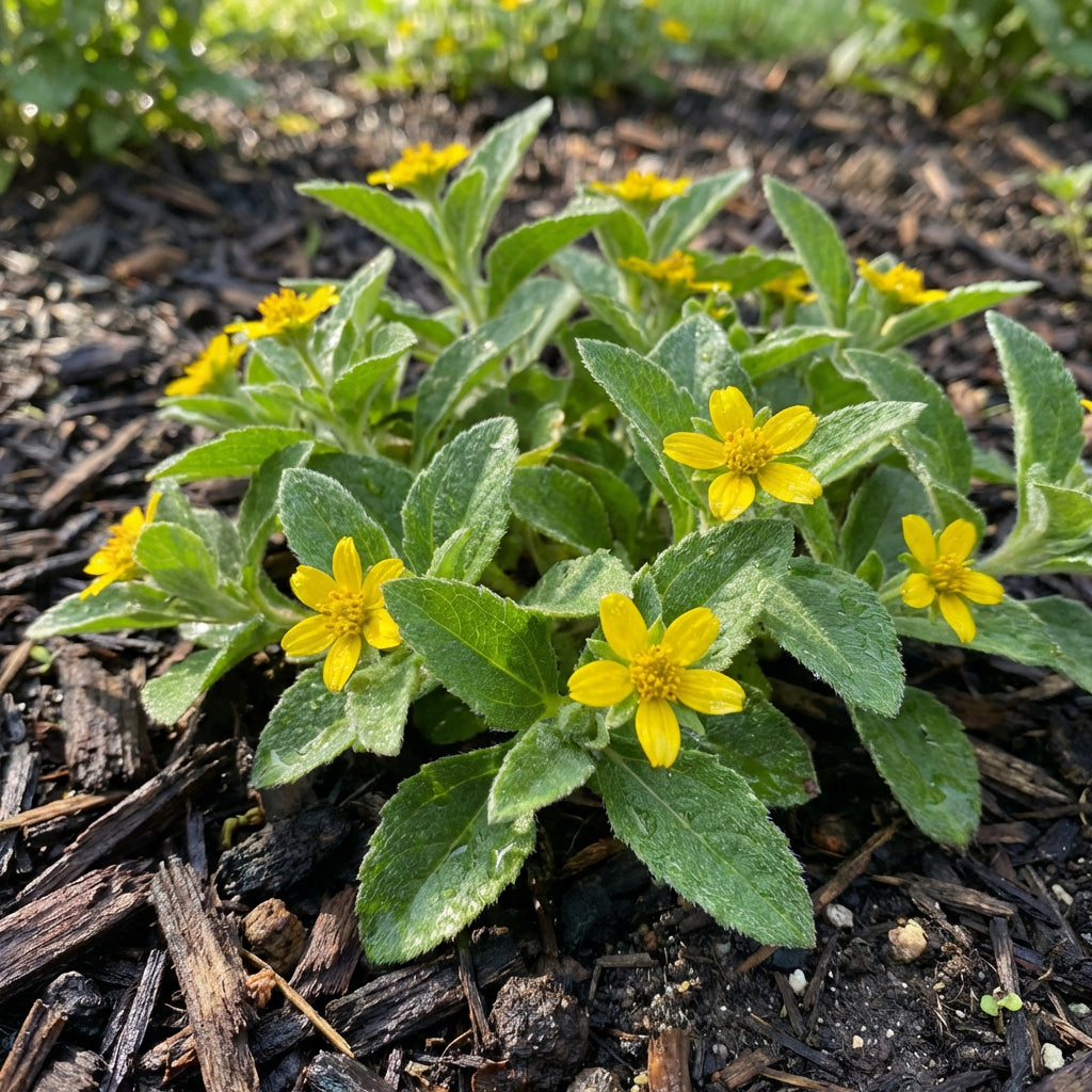 Chrysogonum Virginianum Blumensamen Hausgarten mehrjährig Pflanze