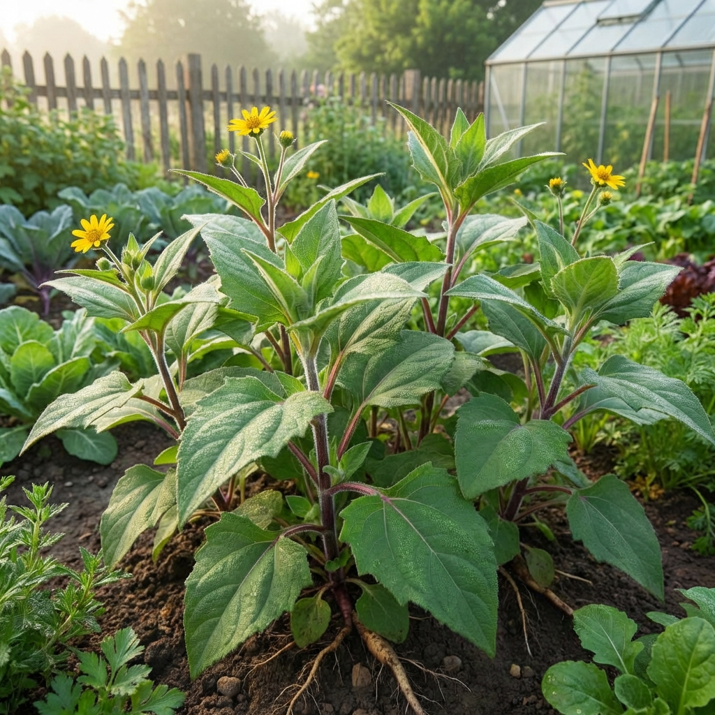 Smallanthus sonchifolius Yacon Gemüsesamen for Home Garden Cultivation