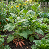 Yacon Gemüsesamen for Home Garden Cultivation and Traditional Growing