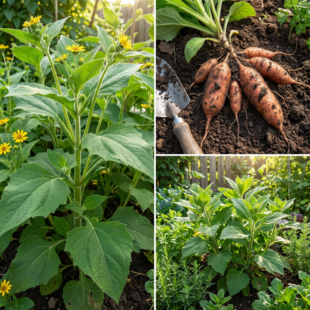 Yacon Gemüsesamen for Home Garden Cultivation and Traditional Growing
