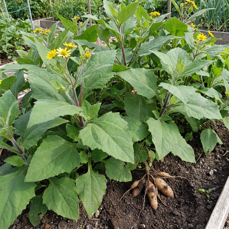 Yacon Gemüsesamen for Home Garden Cultivation and Traditional Growing