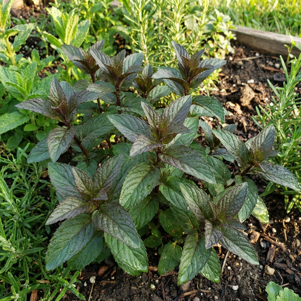 chocolate mint Kräuterpflanze samen heirloom non gmo organic garden samen für pflanzung high germination