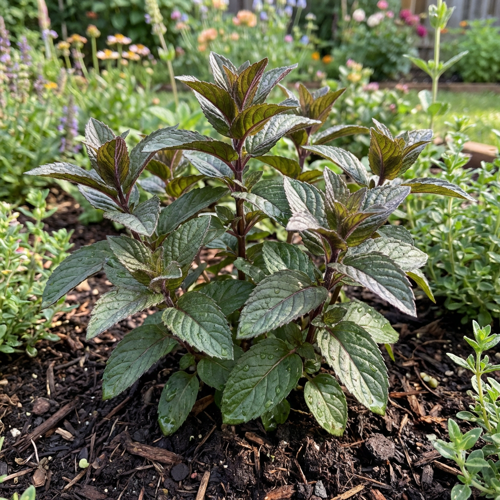 chocolate mint Kräuterpflanze samen heirloom non gmo organic garden samen für pflanzung high germination