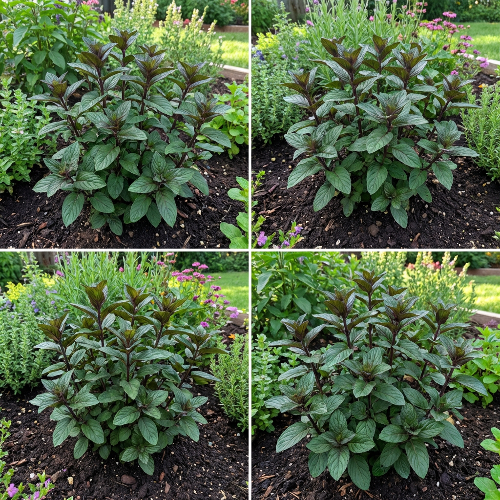 chocolate mint Kräuterpflanze samen heirloom non gmo organic garden samen für pflanzung high germination