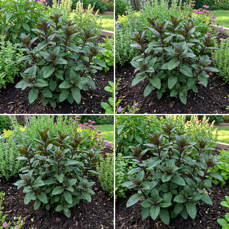 chocolate mint Kräuterpflanze samen heirloom non gmo organic garden samen für pflanzung high germination