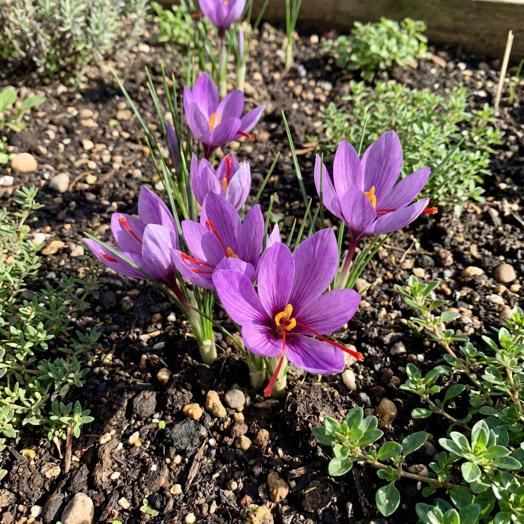 Crocus sativus Saffron Crocus Blumensamen Classic Lila Garten Blüten