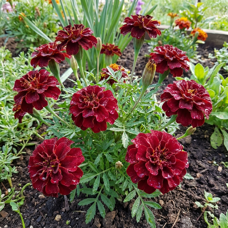 dunkel Rot Studentenblume Blumensamen Hausgarten Beds – Rabatten – und saisonal Schauanlagen