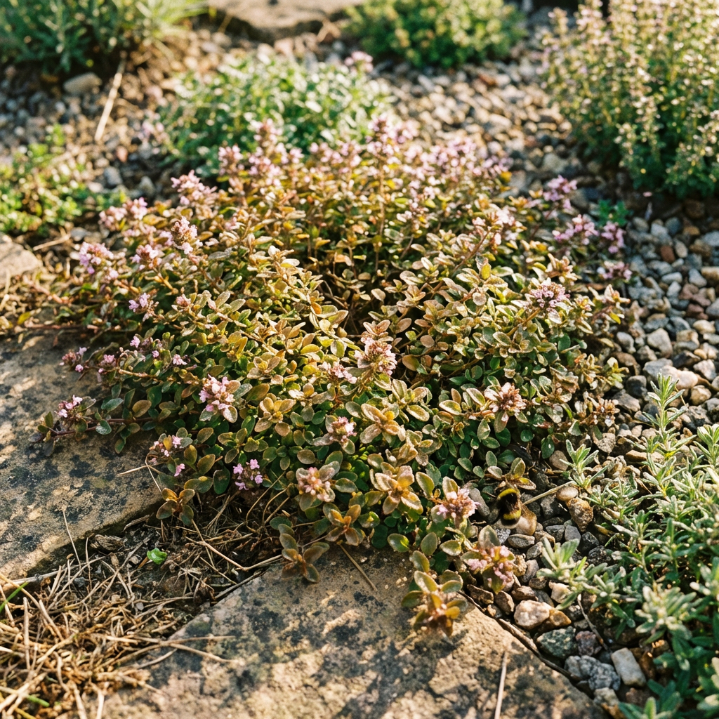 Orange Creeping Thyme Samen – Traditionssorte – ohne Gentechnik – Keimung biologisch Garten Samen trockenheitsverträglich Bodendecker & Landscaping