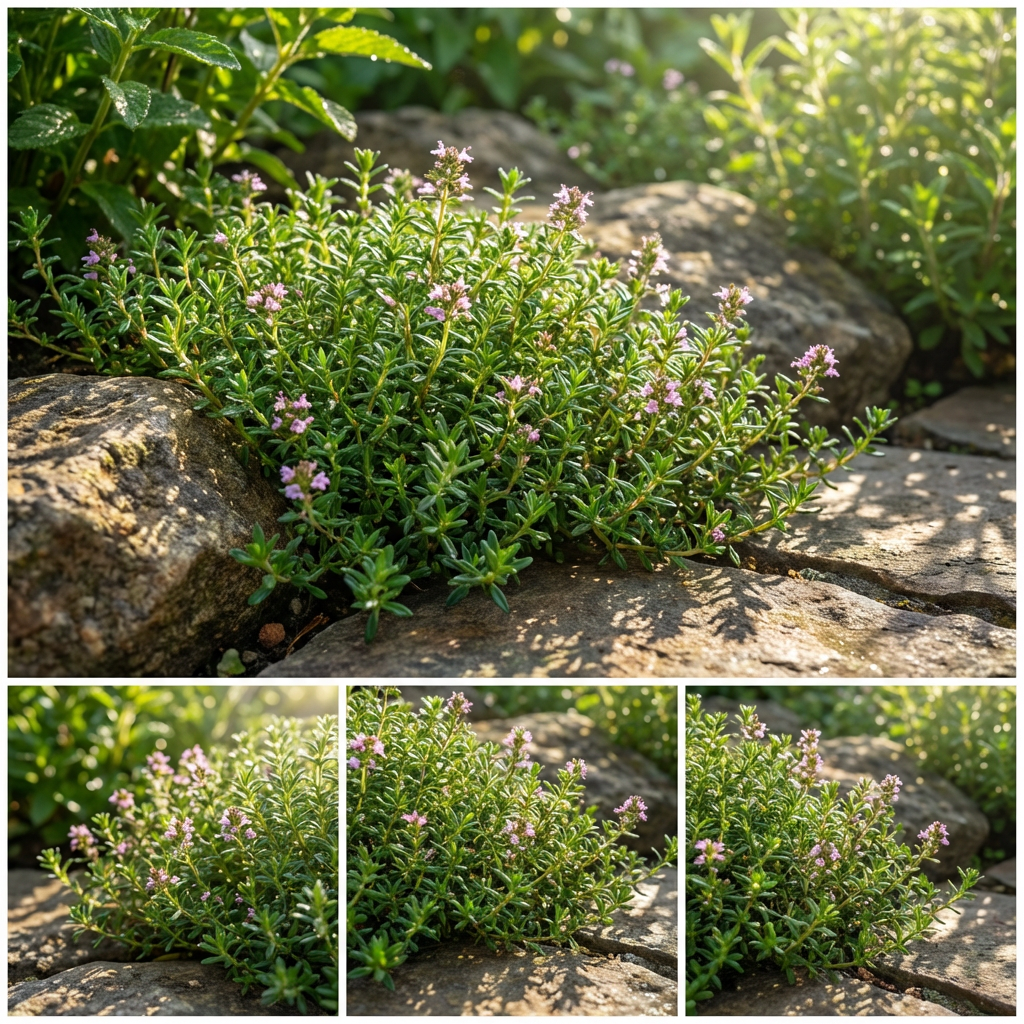 Orange Creeping Thyme Samen – Traditionssorte – ohne Gentechnik – Keimung biologisch Garten Samen trockenheitsverträglich Bodendecker & Landscaping