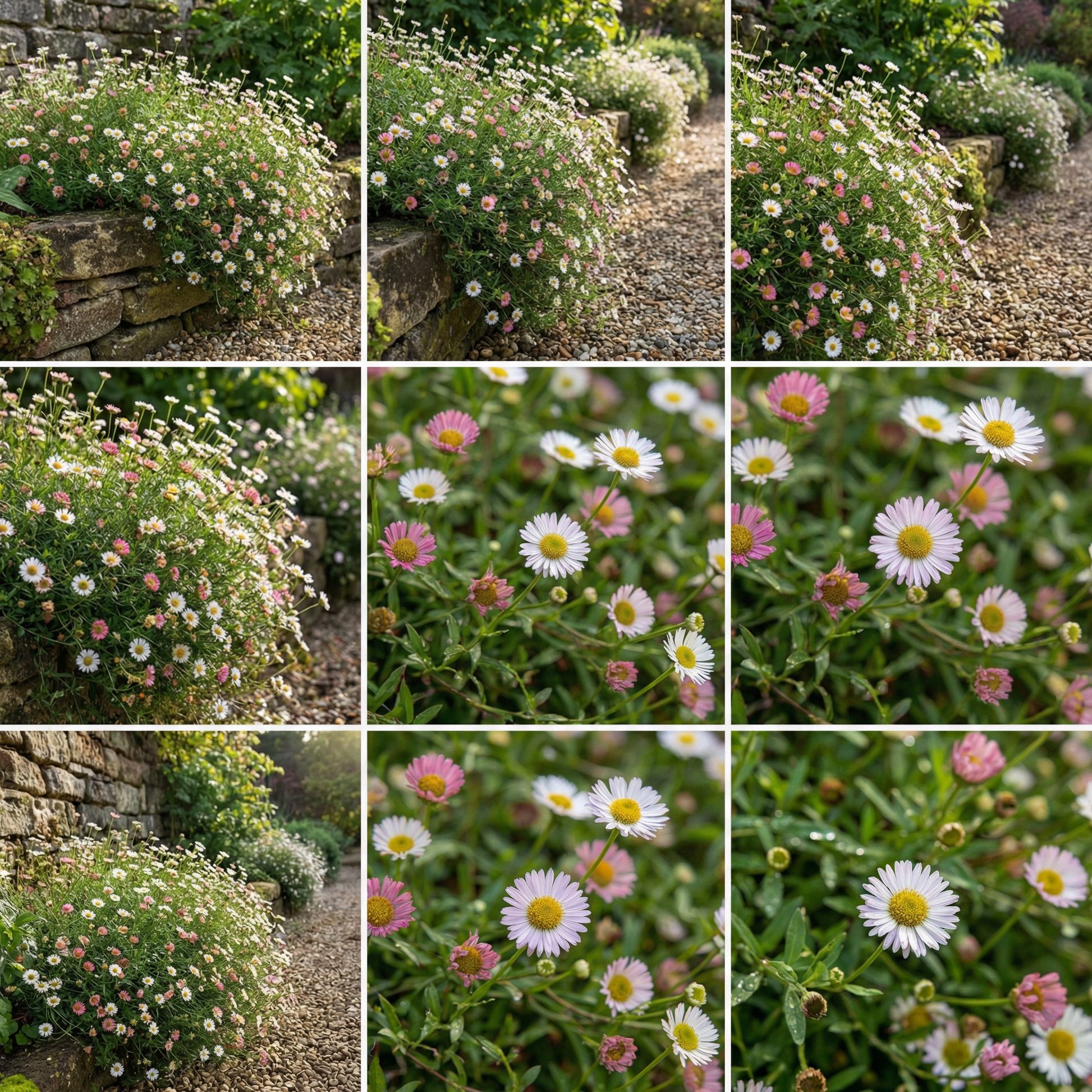 erigeron karvinskianus mexican daisy flower samen für garden borders and ground cover