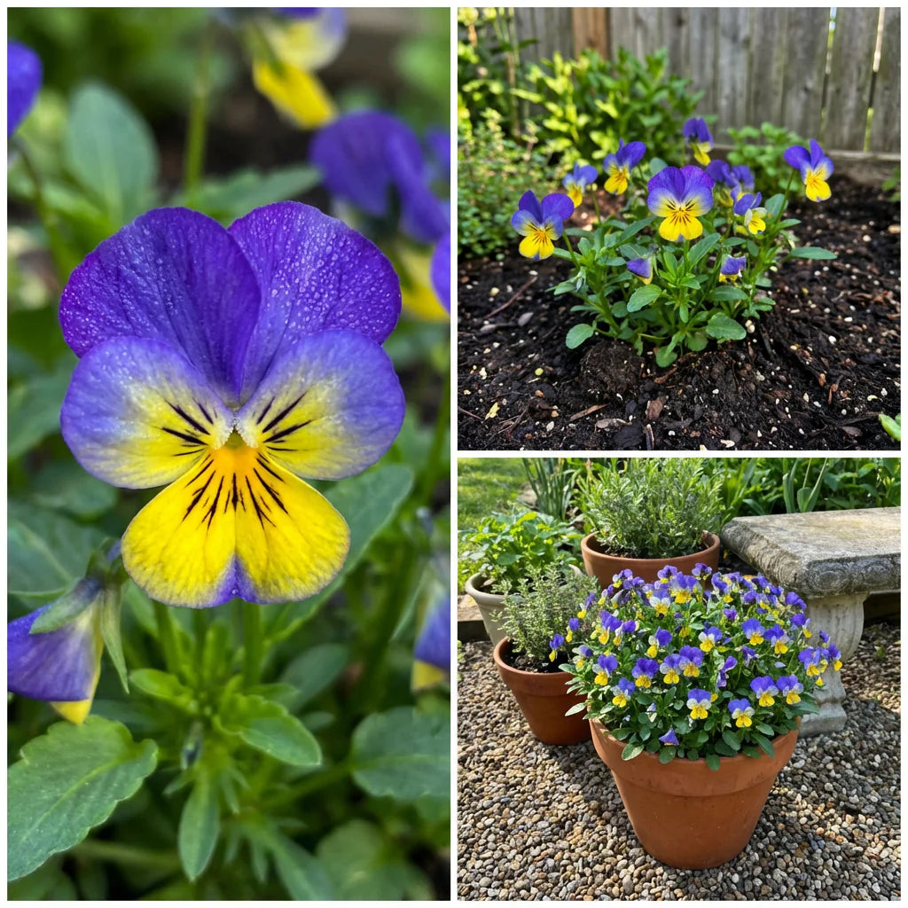 Blau Jump Up Blumensamen zur Aussaat – Landhaus Garten wichtig – Traditionssorte & ohne Gentechnik Samen Hausgarten